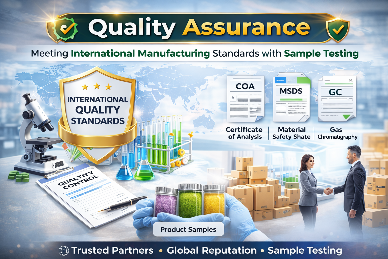 International quality assurance in manufacturing